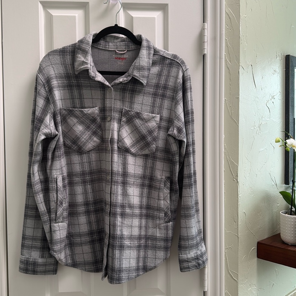 Wrangler All Terrain Gear Flannel Shirt